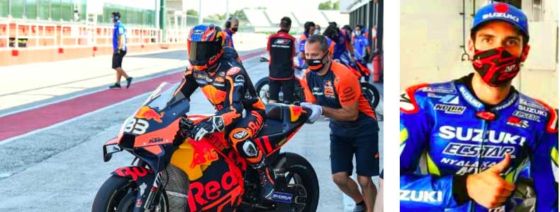mascarillas motogp