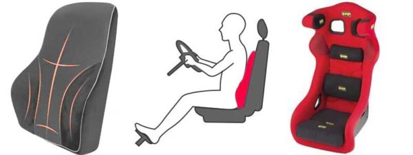 Cojín Lumbar para coche 1 cojin lumbar para coche